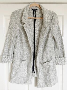 Topshop Grey Open Blazer